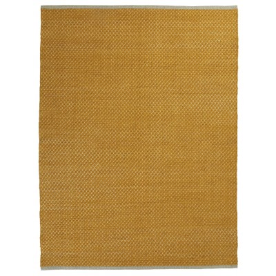 Argos Home Global Diamond Flatweave Rug - 120x160 - Mustard