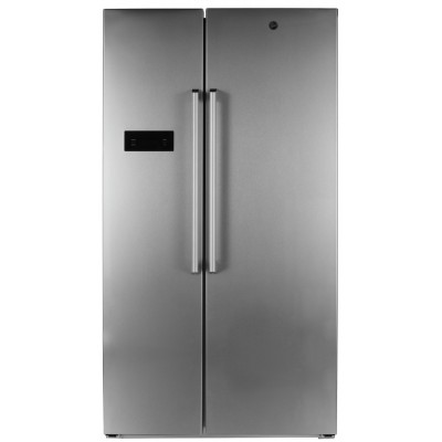 Hoover HSBSF 178XK American Fridge Freezer - Stainless Steel