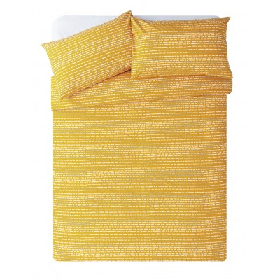 AH STOCKHOLM MUSTARD DASH PRINT KB