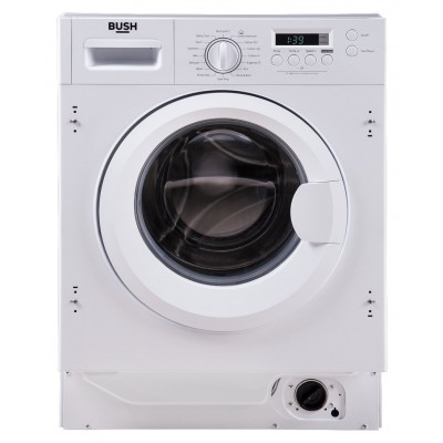 Bush WMNSINT812W 8KG 1200 Integrated Washing Machine - White