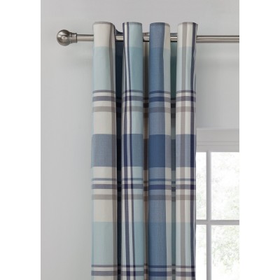 AH WOVEN CHECK CTN 66X72 BLUE