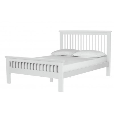 Argos Home Aubrey Superking Wooden Bed Frame - White
