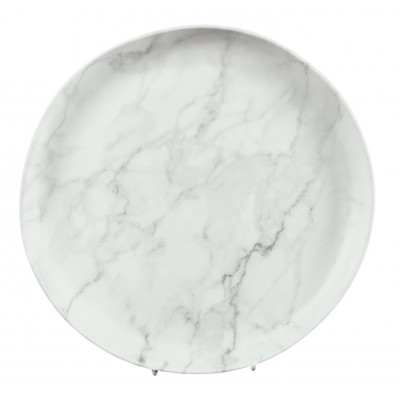 Argos Home Set of 4 Every Day Luxe Marble Dinner Plates