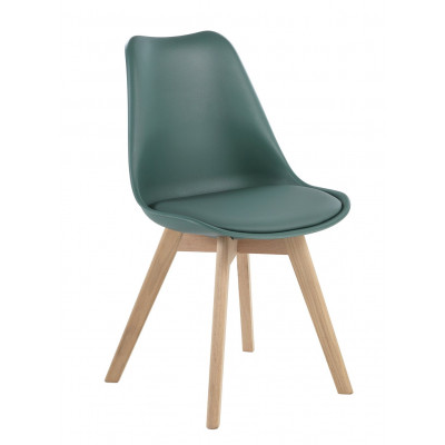 HAB JERRY PAIR OF DINING CHAIRS GREEN