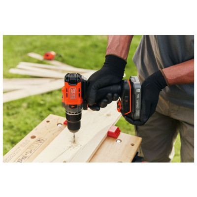 Black + Decker 18V Cordless Hammer Drill