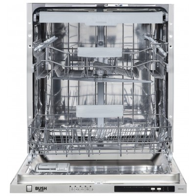 Bush DWINT15LC Full Size Full Integrated Dishwasher - Silver