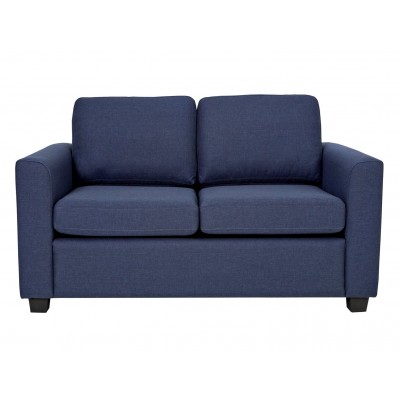 Habitat Apartment Fabric 2 Seater Sofa Bed - Navy