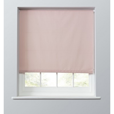 Argos Home Blackout Roller Blind - 3ft - Blush