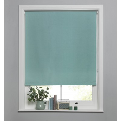 Argos Home Blackout Roller Blind - 4ft - Duck Egg