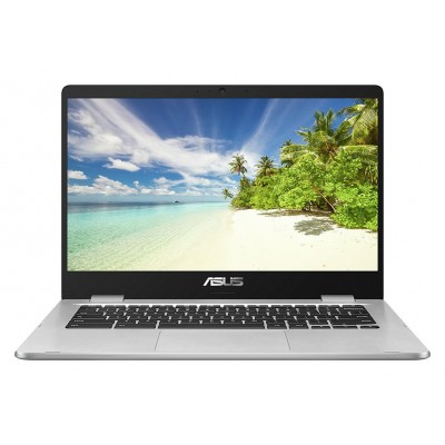 ASUS C423 14 Inch Celeron 4GB 32GB Chromebook - Grey