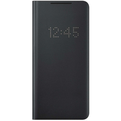 Samsung S21 LED Ultra Clear View Cover - Black