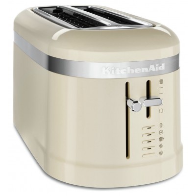 KitchenAid 5KMT5115BAC Design 4 Slice Toaster - Almond