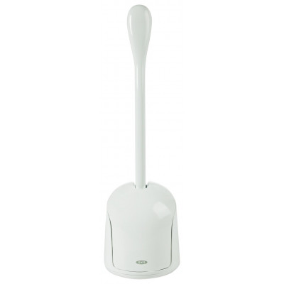 OXO Softworks Compact Toilet Brush - White