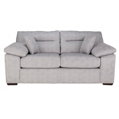 Argos Home Donavan 2 Seater Fabric Sofa Bed - Silver