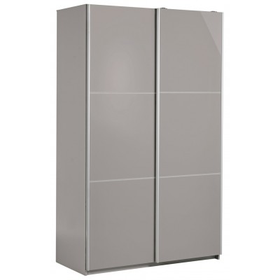 Habitat Holsted Grey Gloss Small Wardrobe