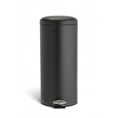 Habitat 30 Litre Domed Pedal bin - Black