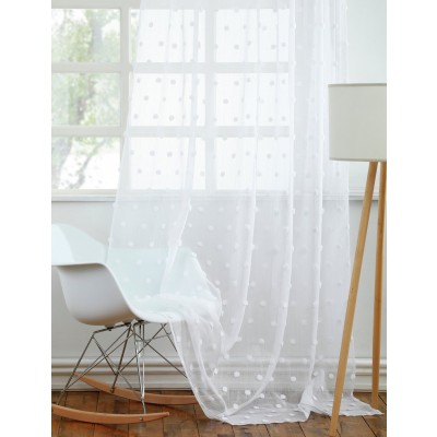 POM POM VOILE PANEL 57X90
