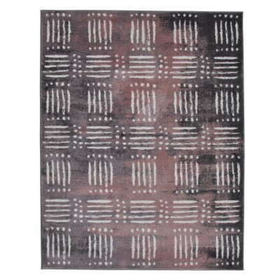 Argos Home Abstract Stripes Rug - 120x160cm - Black