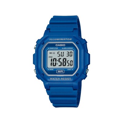 Casio Blue Resin Strap Watch