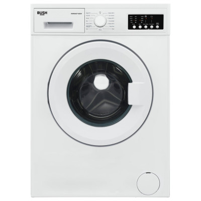 Bush WMSAE712EW 7KG 1200 Spin Washing Machine - White