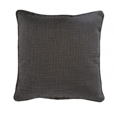 Argos Home Textured Weave Cushion - Black