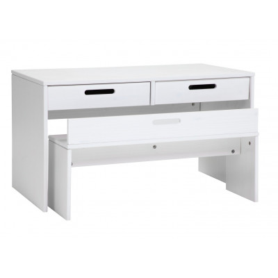 Habitat Kids Rico Desk and Bench - White