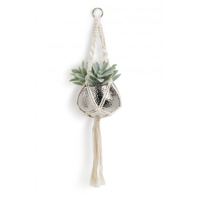 Habitat Boho Artificial Hanging Planter
