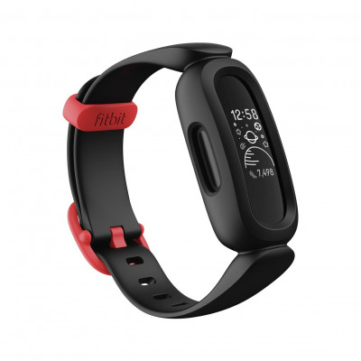 Fitbit Ace 3 Kids Activity Tracker - Black / Red