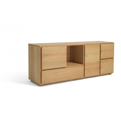 Habitat Block 1 Drawer Storage Sideboard - Oak