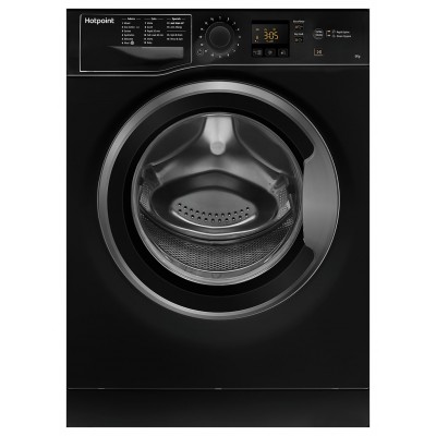 Hotpoint NSWM943CBS 9KG 1400 Spin Washing Machine - Black