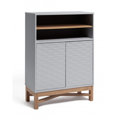 HAB ZANDER HALLWAY STORAGE CABINET GREY