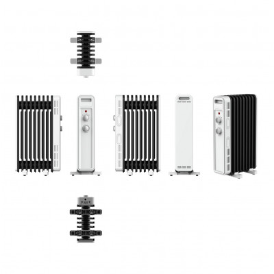 Challenge 2kW Oil Filled Radiators