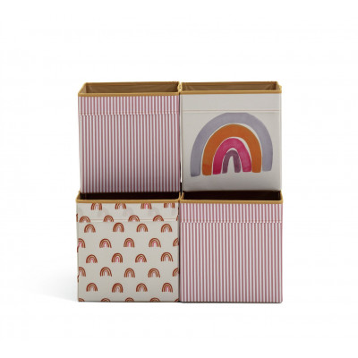Habitat Rainbow Canvas Boxes