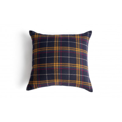 Habitat Manor House Check Wool Cushion - Multi - 50x50cm