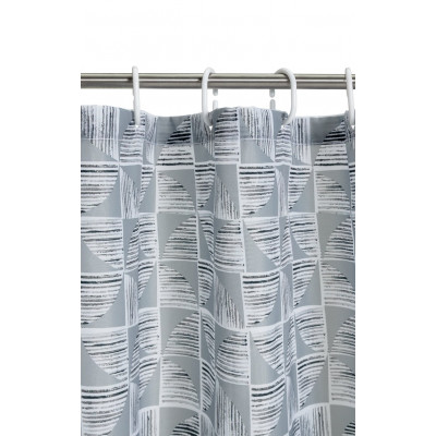 Habitat Pin Wheel Shower Curtain