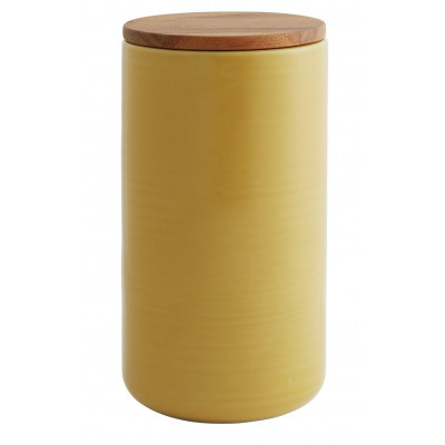 KAHALA. STORAGE JAR SAFFRON H20CM