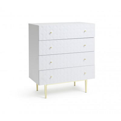Habitat Sienna 4 Drawer Chest - White