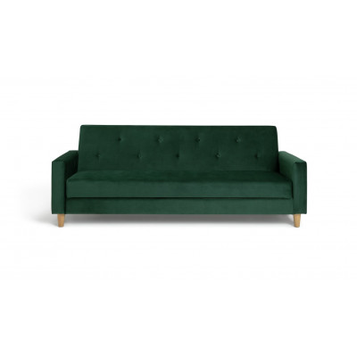 Habitat Brooks Fabric 3 Seater Clic Clac Sofa Bed - Green