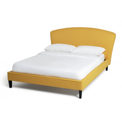 Habitat Marlon Kingsize Fabric Bed Frame - Yellow