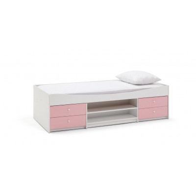 Argos Home Malibu Storage Cabin Bed and Mattress - Pink
