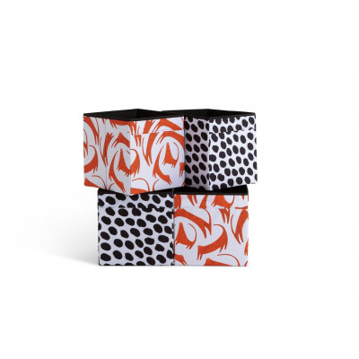 HAB SIENNA CAT CANVAS BOXES ORANGE