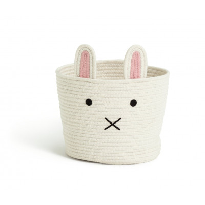 HAB ROPE BUNNY STORAGE BASKET