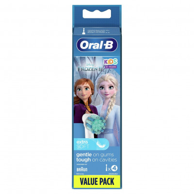ORAL B POWER REFILLS FROZEN 4 PK