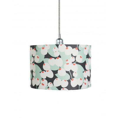 Habitat Cruz Scandi Printed 30cm Drum Shade