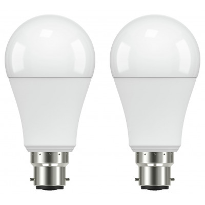 Argos Home 9.6W LED BC Light Bulb - 2 Pack