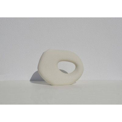 HABITAT Cream O vase