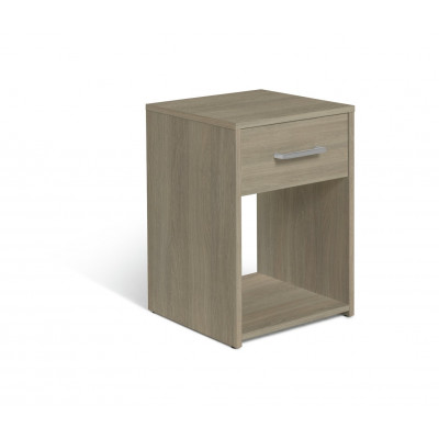Argos Home Oslo 1 Drawer Bedside Table - Oak Effect