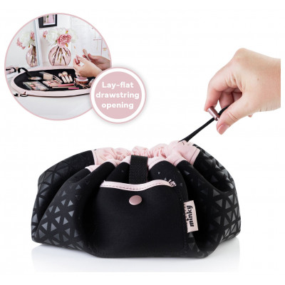 MINKY MAKEUP DRAWSTRING HAIR TOOLS BAG