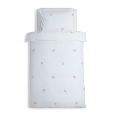 Habitat Tufted Star Pink Kids Bedding Set - Single
